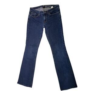 Gap women’s blue jeans in size 4. “Sexy bootcut “